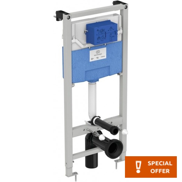 Concealed cistern for wall-mounted toilet for plasterboard wall / for double wall With frame Concealed cisterns for wall-mounted WC