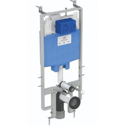 Καζανάκι εντοιχιζόμενο κρεμαστής λεκάνης για τοίχο γυψοσανίδας με πλαίσιο Y 115cm x Π 8cm Εντοιχιζόμενα για επίτοιχη λεκάνη