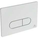 Flush wall plates for concealed cistern, Smart flush Actuation dual flush valve material: ABS, color: Chrome surface: Glossy Flush plates