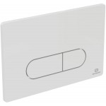 Flush wall plates for concealed cistern dual flush valve material: ABS Mechanical with string, color: White surface: Glossy Flush plates Flush wall plates for concealed cistern dual flush valve material: ABS Mechanical with string, color: White surface: Glossy Flush plates