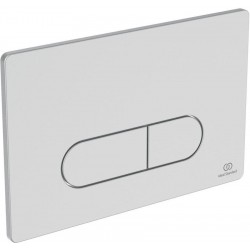 Πλακέτα εντοιχιζόμενου καζανακίου από ABS διπλής ενέργειας μηχανικά, χρώμα: Χρωμέ επιφάνεια: Γυαλιστερή Πλακέτες