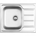 Sink Stainless (Steel) 62x50 material: Inox surface: Satin left / right nested 1 bowl 1B 1D, color: Chrome Stainless steel Sink Stainless (Steel) 62x50 material: Inox surface: Satin left / right nested 1 bowl 1B 1D, color: Chrome Stainless steel