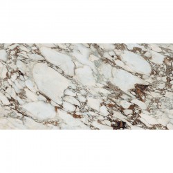 Floor tiles 59,7x119,7 Italy glossy, 10mm, style: marble 1st choice rettificato surface: Glossy, hue: White/Beige Plain tiles