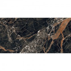 Floor tiles 59,7x119,7 Italy glossy 10mm, style: marble 1st choice rettificato surface: Glossy, hue: Brown