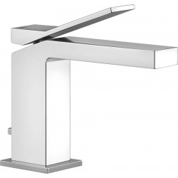 Wash basin tap Deck-mounted material: Brass mixer With pop-up waste set Μ size, color: Chrome surface: Glossy Deck-mounted