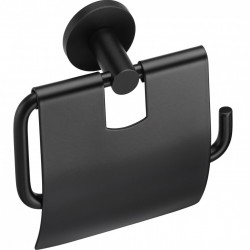 Χαρτοθήκη σκεπαστή από ορείχαλκο, χρώμα: Μαύρο επιφάνεια: Ματ Χαρτοθήκες