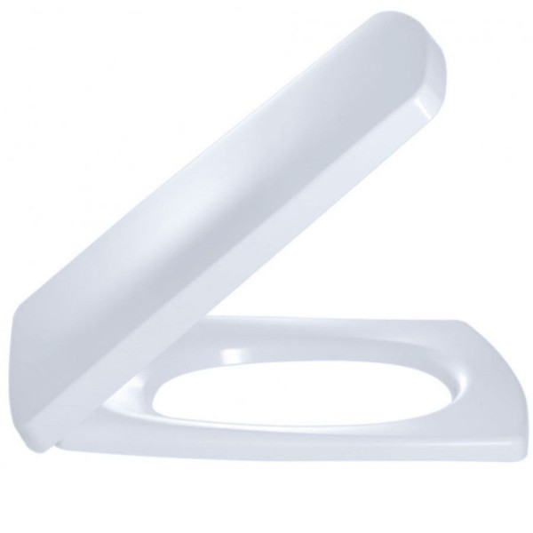 Toilet-seat, style: Sandwich, color: White Toilet seats & covers