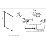 Καμπίνα ντουζιέρας ευθύγραμμη 160x200 6mm συρόμενη με κρύσταλλο ασφαλείας, με επεξεργασία Clean Glass επιφάνεια: Γυαλιστερή, χρώμα: Χρωμέ Ευθύγραμμες Καμπίνα ντουζιέρας ευθύγραμμη 160x200 6mm συρόμενη με κρύσταλλο ασφαλείας, με επεξεργασία Clean Glass επιφάνεια: Γυαλιστερή, χρώμα: Χρωμέ Ευθύγραμμες