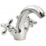 Wash basin tap Deck-mounted dual-level material: Brass Without waste Μ size, color: Chrome surface: Glossy Deck-mounted Wash basin tap Deck-mounted dual-level material: Brass Without waste Μ size, color: Chrome surface: Glossy Deck-mounted