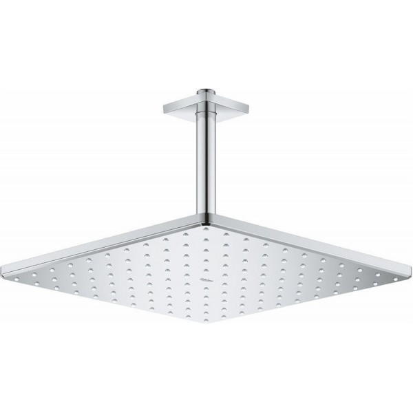 Shower head Ceiling-mounted 31x31 material: Brass, style: 1 spray & Bracket, color: Chrome surface: Glossy Overhead showers Shower head Ceiling-mounted 31x31 material: Brass, style: 1 spray & Bracket, color: Chrome surface: Glossy Overhead showers