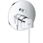 Shower tap Wall-mounted external part 2 way material: Brass mixer With plate without hand shower, hose and holder, color: Chrome surface: Glossy Wall-mounted - external part Shower tap Wall-mounted external part 2 way material: Brass mixer With plate without hand shower, hose and holder, color: Chrome surface: Glossy Wall-mounted - external part