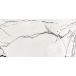 Floor tiles 59,7x119,7 Italy, style: marble 1st choice rettificato surface: Matt, hue: White/Black Plain tiles