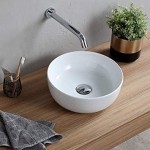 Νιπτήρας ελευθέρας τοποθέτησης 33x33x12,5 από πορσελάνη χωρίς οπή  χωρίς υπερχείλιση, χρώμα: Λευκό επιφάνεια: Ματ Ελευθέρας τοποθέτησης