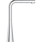 Kitchen tap Deck-mounted material: Brass with shower, color: Chrome surface: Glossy Deck-mounted Kitchen tap Deck-mounted material: Brass with shower, color: Chrome surface: Glossy Deck-mounted