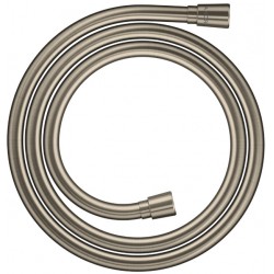 Σπιράλ 160cm από ABS με δύο κωνικά παξιμάδια, Brushed Nickel, χρώμα: Χρωμέ επιφάνεια: Βουρτσισμένη Σπιράλ τηλεφώνου