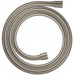 Σπιράλ 160cm από ABS με δύο κωνικά παξιμάδια, Brushed Nickel, χρώμα: Χρωμέ επιφάνεια: Βουρτσισμένη Σπιράλ τηλεφώνου