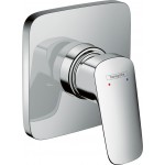 Shower tap Wall-mounted external part 1 way material: Brass mixer With plate without hand shower, hose and holder, color: Chrome surface: Glossy Wall-mounted - external part Shower tap Wall-mounted external part 1 way material: Brass mixer With plate without hand shower, hose and holder, color: Chrome surface: Glossy Wall-mounted - external part
