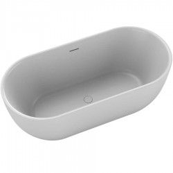 Bathtub Free standing/ Built-in 170x80x60 material: Acrylic surface: Matt, color: White no grab bars