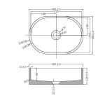 Νιπτήρας ελευθέρας τοποθέτησης 40x28x12 από τσιμεντοειδές χωρίς οπή χωρίς υπερχείλιση D1, βαλβίδα pop-up, χρώμα: Γκρι επιφάνεια: Ματ Ελευθέρας τοποθέτησης Νιπτήρας ελευθέρας τοποθέτησης 40x28x12 από τσιμεντοειδές χωρίς οπή χωρίς υπερχείλιση D1, βαλβίδα pop-up, χρώμα: Γκρι επιφάνεια: Ματ Ελευθέρας τοποθέτησης