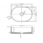 Νιπτήρας ελευθέρας τοποθέτησης 40x28x12 από τσιμεντοειδές χωρίς οπή χωρίς υπερχείλιση D2, με βαλβίδα pop-up, χρώμα: Μαύρο επιφάνεια: Ματ Ελευθέρας τοποθέτησης Νιπτήρας ελευθέρας τοποθέτησης 40x28x12 από τσιμεντοειδές χωρίς οπή χωρίς υπερχείλιση D2, με βαλβίδα pop-up, χρώμα: Μαύρο επιφάνεια: Ματ Ελευθέρας τοποθέτησης
