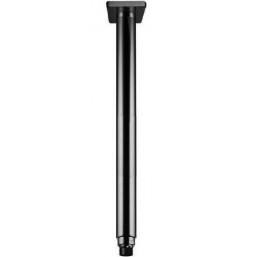 Βραχίονας 15cm brushed black chrome οροφής από ορείχαλκο, χρώμα: Μαύρο επιφάνεια: Βουρτσισμένη