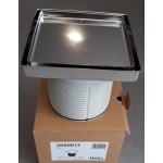 Σχάρα για εφαρμογή πλακιδίου από inox 15x15, χρώμα: Χρωμέ Σχάρες ντουζιέρας Σχάρα για εφαρμογή πλακιδίου από inox 15x15, χρώμα: Χρωμέ Σχάρες ντουζιέρας