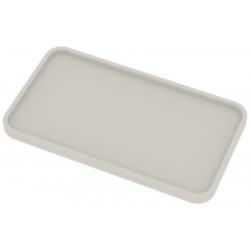 Δίσκος καλλυντικών Cosmetics, 25x14 από solid surface, χρώμα: Λευκό Μπιζουτιέρες