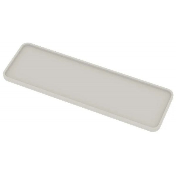Δίσκος καλλυντικών Cosmetics, 45x14 από solid surface, χρώμα: Λευκό Μπιζουτιέρες