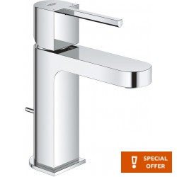 Wash basin tap Deck-mounted material: Brass mixer Without waste Μ size, color: Chrome surface: Glossy Deck-mounted