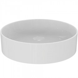 Washbasin Free standing 45x45x12 material: Porcelain Without hole Without overflow, color: White surface: Glossy Free standing