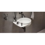 Νιπτήρας επίτοιχος 49x43x15,5 2.0 με 1 γούρνα χωρίς κολώνα χωρίς οπή από solid surface, χρώμα: Λευκό επιφάνεια: Ματ Επίτοιχοι Νιπτήρας επίτοιχος 49x43x15,5 2.0 με 1 γούρνα χωρίς κολώνα χωρίς οπή από solid surface, χρώμα: Λευκό επιφάνεια: Ματ Επίτοιχοι