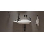 Washbasin Wall-mounted 70x35x14 3.0 no pedestal With 1 bowl Without hole material: Solid Surface, color: White surface: Matt Wall-mounted Washbasin Wall-mounted 70x35x14 3.0 no pedestal With 1 bowl Without hole material: Solid Surface, color: White surface: Matt Wall-mounted