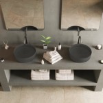 Νιπτήρας ελευθέρας τοποθέτησης 40x40x12 από solid surface χωρίς οπή χωρίς υπερχείλιση 40/G, χρώμα: Γκρι επιφάνεια: Ματ Νιπτήρας ελευθέρας τοποθέτησης 40x40x12 από solid surface χωρίς οπή χωρίς υπερχείλιση 40/G, χρώμα: Γκρι επιφάνεια: Ματ Ελευθέρας τοποθέτησης