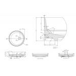 Νιπτήρας ελευθέρας τοποθέτησης 40x40x12 από solid surface χωρίς οπή χωρίς υπερχείλιση 40/G, χρώμα: Γκρι επιφάνεια: Ματ Νιπτήρας ελευθέρας τοποθέτησης 40x40x12 από solid surface χωρίς οπή χωρίς υπερχείλιση 40/G, χρώμα: Γκρι επιφάνεια: Ματ Ελευθέρας τοποθέτησης
