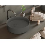Νιπτήρας ελευθέρας τοποθέτησης 40x40x12 από solid surface χωρίς οπή χωρίς υπερχείλιση 40/G, χρώμα: Γκρι επιφάνεια: Ματ Νιπτήρας ελευθέρας τοποθέτησης 40x40x12 από solid surface χωρίς οπή χωρίς υπερχείλιση 40/G, χρώμα: Γκρι επιφάνεια: Ματ Ελευθέρας τοποθέτησης