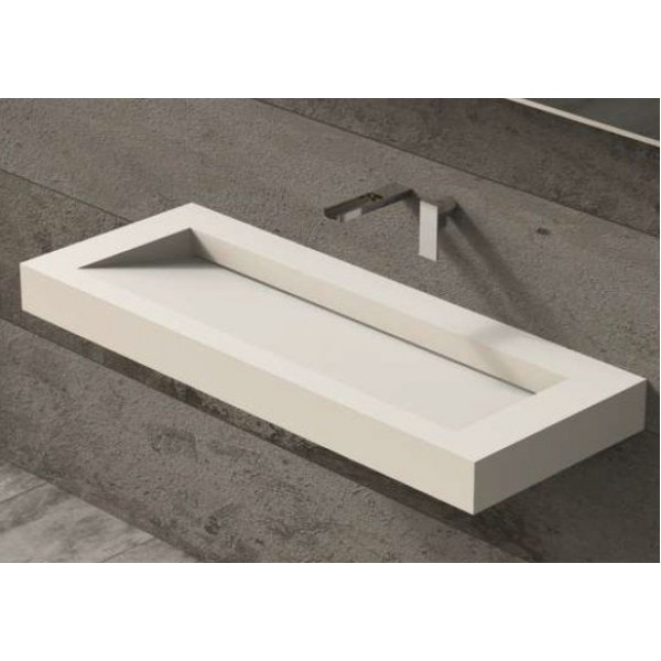 Νιπτήρας επίτοιχος 120x46x10 B10 με 1 γούρνα χωρίς κολώνα χωρίς οπή από solid surface, χρώμα: Λευκό επιφάνεια: Ματ Επίτοιχοι Νιπτήρας επίτοιχος 120x46x10 B10 με 1 γούρνα χωρίς κολώνα χωρίς οπή από solid surface, χρώμα: Λευκό επιφάνεια: Ματ Επίτοιχοι