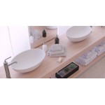 Washbasin Free standing 50x33x14,5 material: Solid Surface Without hole Without overflow OV50, color: White surface: Matt Washbasin Free standing 50x33x14,5 material: Solid Surface Without hole Without overflow OV50, color: White surface: Matt
