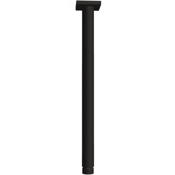 Βραχίονας 30cm Black Matt οροφής από ορείχαλκο, χρώμα: Μαύρο επιφάνεια: Ματ Βραχίονες κεφαλής ντους