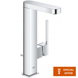 Wash basin tap Deck-mounted L size material: Brass mixer Without waste L-Size,, color: Chrome surface: Glossy Deck-mounted
