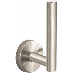 Χαρτοθήκη κάθετη (όρθια) από inox Brushed Nickel, χρώμα: Χρωμέ επιφάνεια: Βουρτσισμένη Χαρτοθήκες