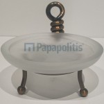 Σαπουνοθήκη από ορείχαλκο επικαθήμενος τύπος Antique Bronze, χρώμα: Μπρονζέ επιφάνεια: Βουρτσισμένη Σαπουνοθήκες