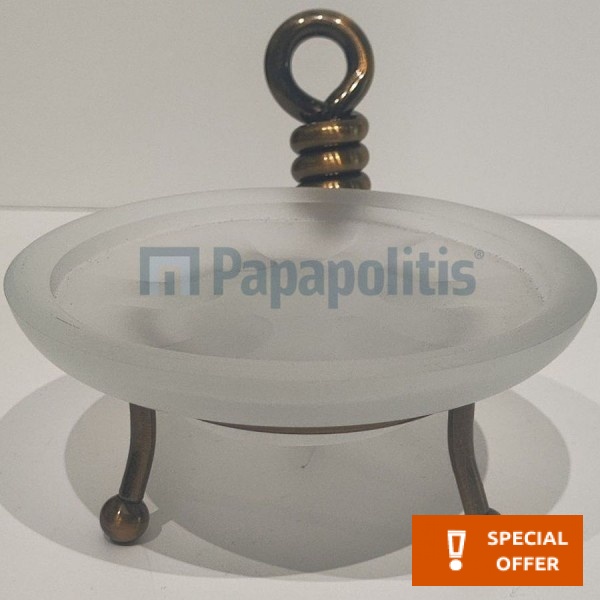 Σαπουνοθήκη από ορείχαλκο επικαθήμενος τύπος Antique Bronze, χρώμα: Μπρονζέ επιφάνεια: Βουρτσισμένη Σαπουνοθήκες