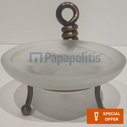 Soap countertop material: Brass, color: Bronze surface: Brushed Soap holders
