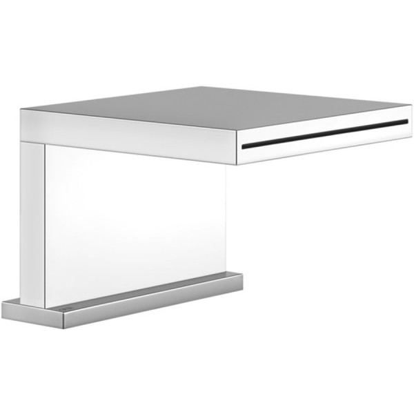 Spout (Nozzle) 16cm Deck-mounted waterfall (cascatta) material: Brass, color: Chrome surface: Glossy Bath spouts