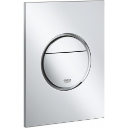 Πλακέτα εντοιχιζόμενου καζανακίου από ABS διπλής ενέργειας με πνευματικό μηχανισμό, χρώμα: Χρωμέ επιφάνεια: Γυαλιστερή Πλακέτες