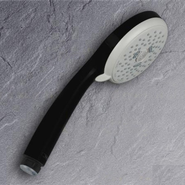 Shower head 3 jets, color: Black surface: Matt Hand showers Shower head 3 jets, color: Black surface: Matt Hand showers
