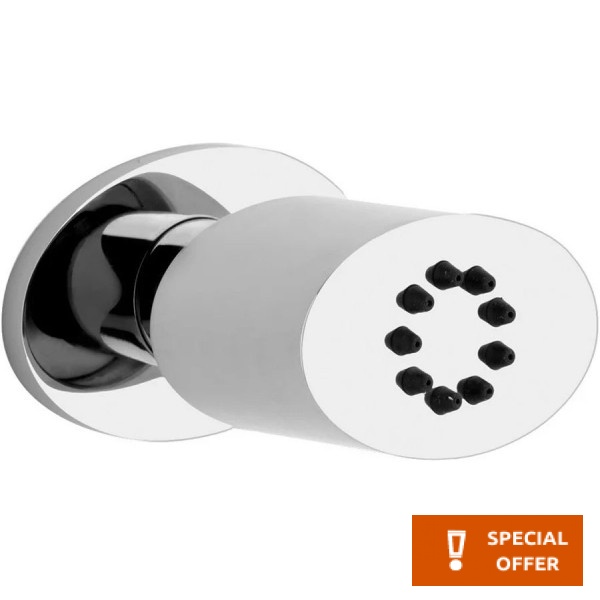 Shower (jet), color: Chrome material: Brass surface: Glossy Wall-mounted shower heads