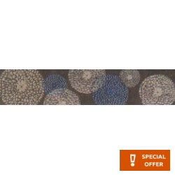 Border (listello) 10x45 Spain 1st choice surface: Glossy, hue: Mix Tile Liners (Listello)-Decore