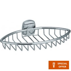 Sponge box material: Brass Single Single-mounted deep oval, color: Chrome surface: Glossy
