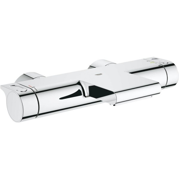 Bathtub tap Wall-mounted exposed material: Brass without hand shower, hose and holder thermostatic, color: Chrome surface: Glossy Wall-mouned exposed Bathtub tap Wall-mounted exposed material: Brass without hand shower, hose and holder thermostatic, color: Chrome surface: Glossy Wall-mouned exposed